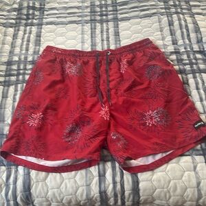 Men’s XL Hurley red bathing suit